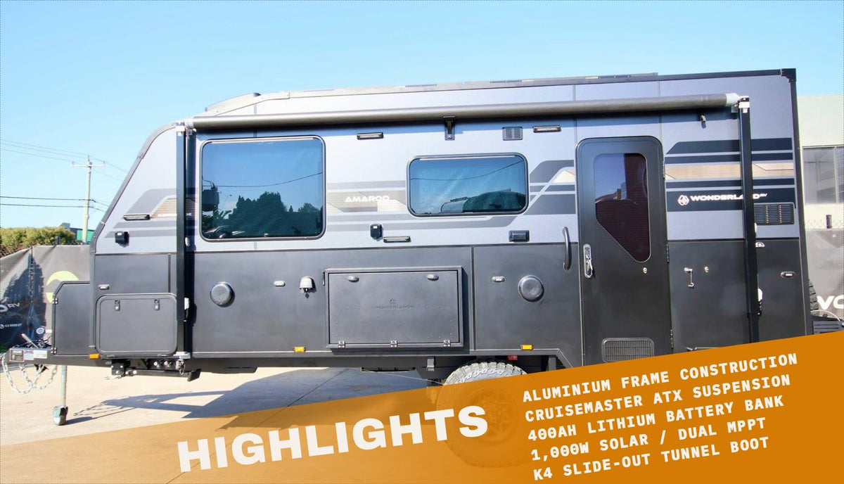 2026 Wonderland RV Amaroo 1709ft Single Axle highlights, Off Grid Outfitters