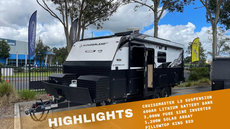 2024 Wonderland RV XTR 21ft Double Bunk King Bed highlights, Off Grid Outfitters
