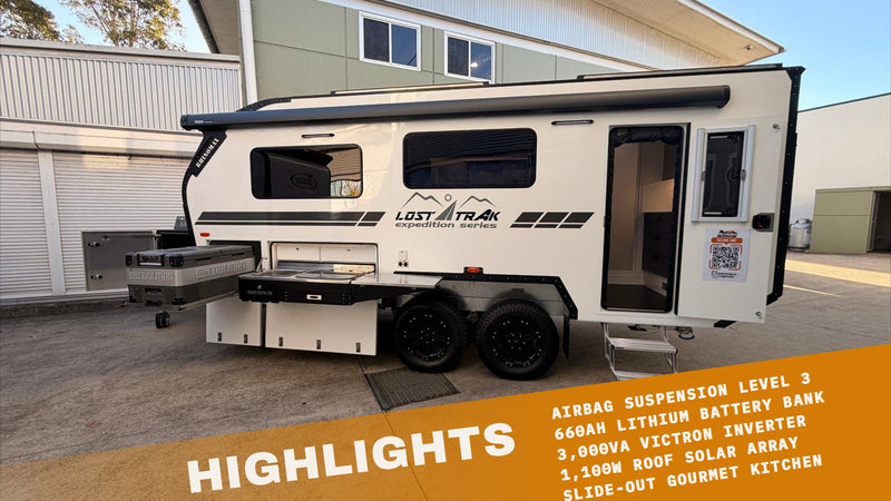2026 Rhinomax Lost Trak 18.5 Hybrid Tourer highlights, Off Grid Outfitters