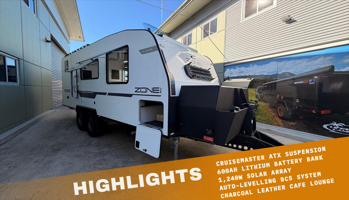 2026 Zone RV Sojourn Pioneer 21ft highlights, Off Grid Outfitters
