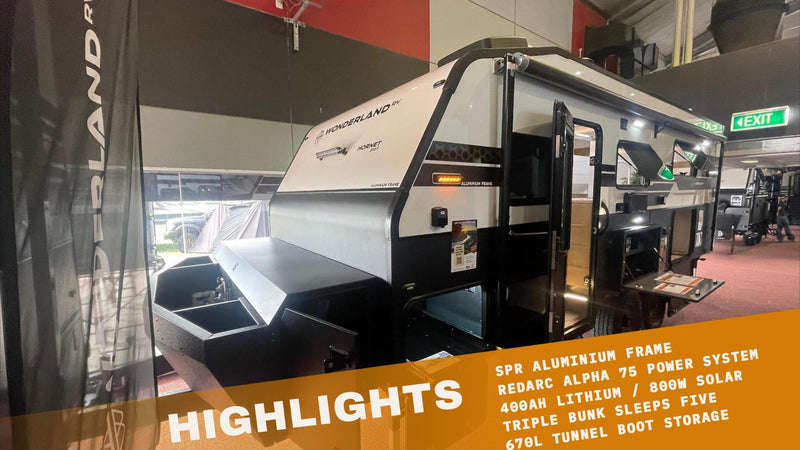 2026 Wonderland RV Hornet 2107ft Triple Bunk highlights, Off Grid Outfitters