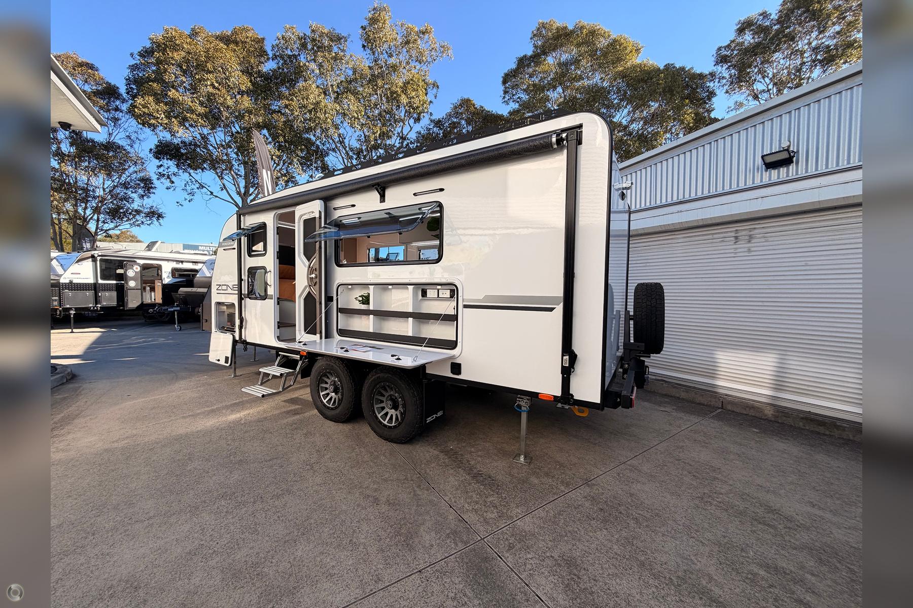 2026 Zone RV Peregrine Pioneer off-road caravan at Off Grid Outfitters Campbelltown