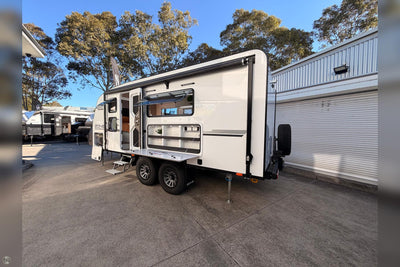2026 Zone RV Peregrine Pioneer off-road caravan at Off Grid Outfitters Campbelltown