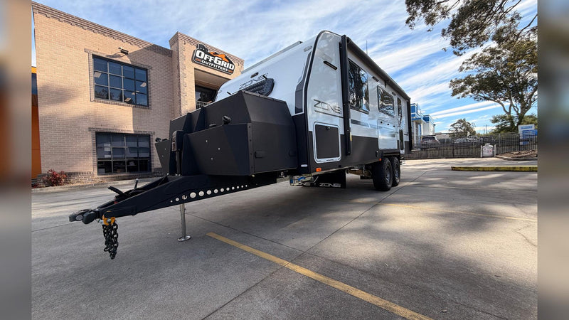 2026 Zone RV Sojourn Pioneer off-road caravan at Off Grid Outfitters Campbelltown