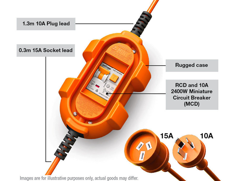 AMPFIBIAN MINI 15AMP - 10AMP ADAPTOR