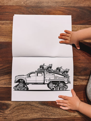 The Big Book of Mad Rigs - Colouring Book