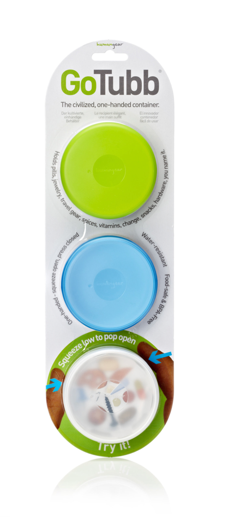 HumanGear Go Tubb (3 pack)