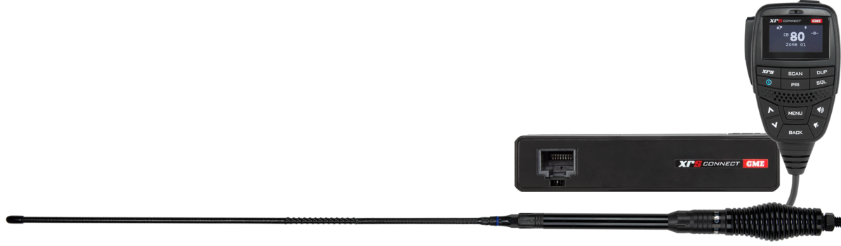 GME XRS-330CTP XRS™ Connect UHF CB Radio Touring Pack